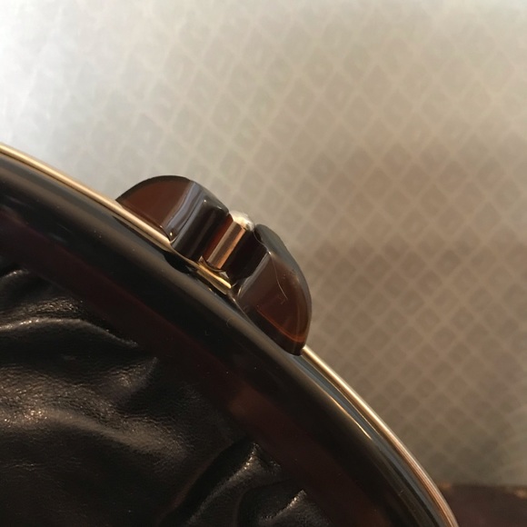 Vintage Leather Italian Clutch Purse - Picture 4 of 7